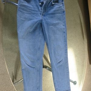 Agolde Fen High Waist Relaxed Tapered Organic Cotton Jeans